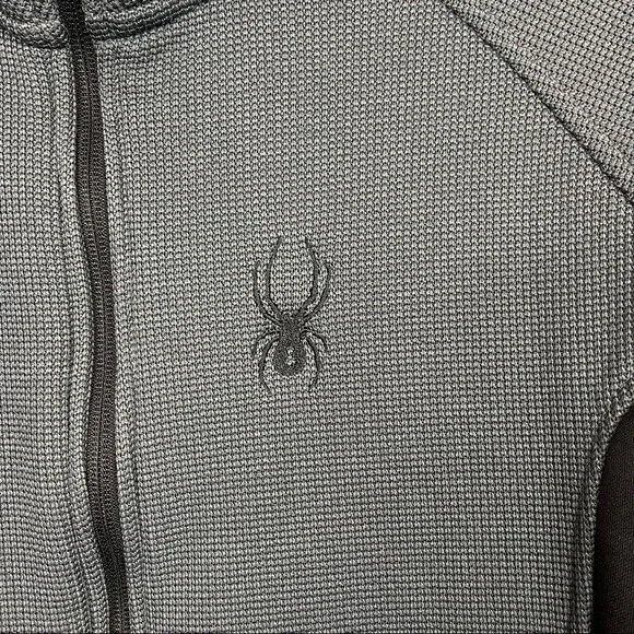 Spyder Men's Constant Full Zip Up Sweater Fleece Jacket Polar Black S Outdoor - Picture 10 of 16